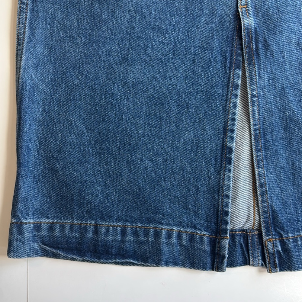 Women’s Frame Denim Midi Split Skirt Size 25 - Picture 6 of 12